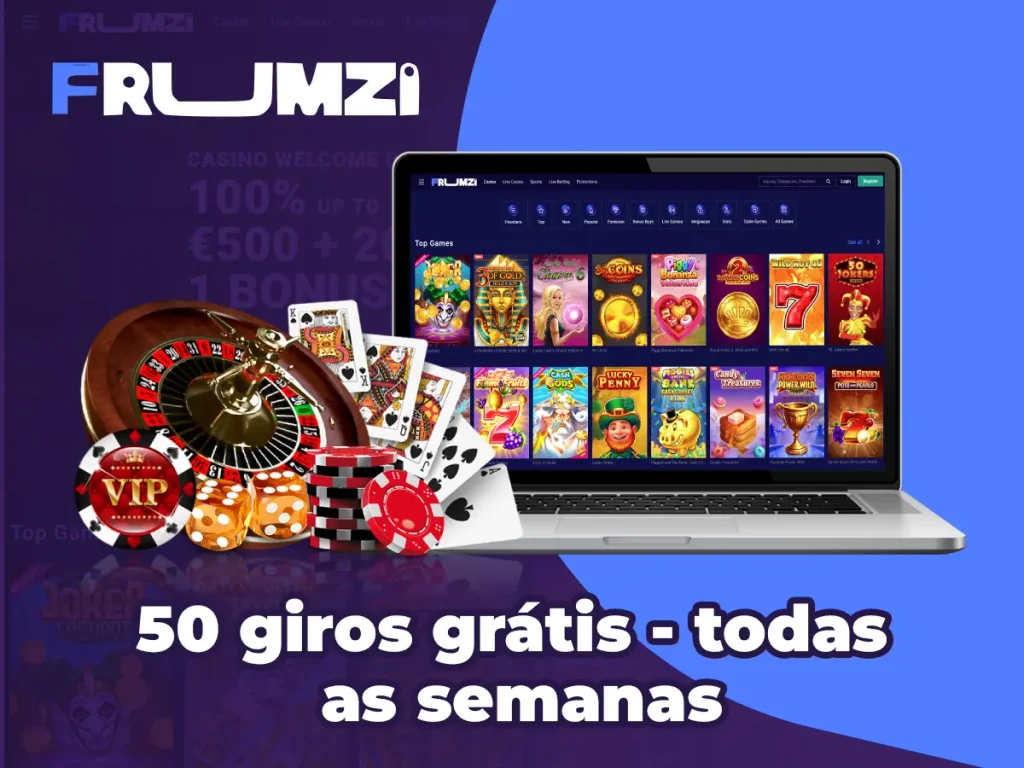 50 giros grátis