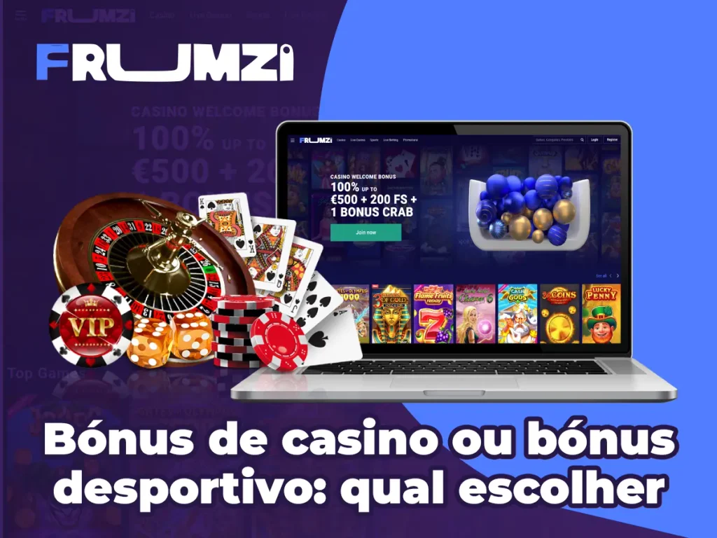 Bónus de casino ou bónus desportivo