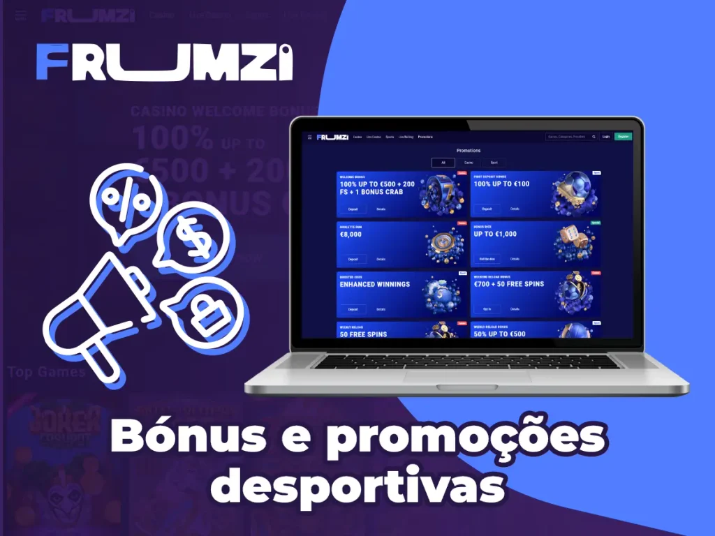 Bónus e promoções desportivas