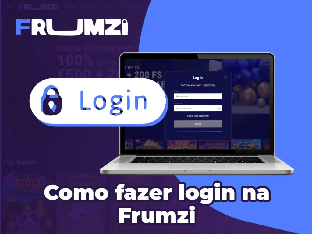 Como fazer login
