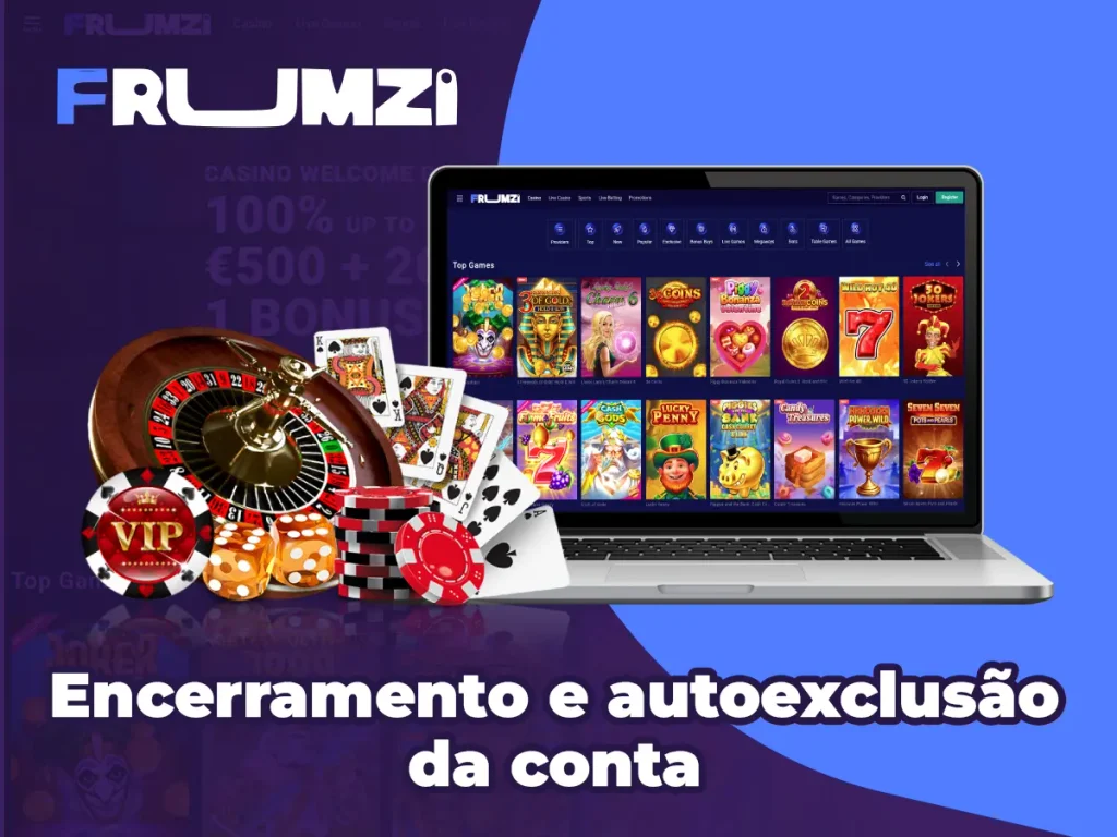 Encerramento e autoexclusão da conta